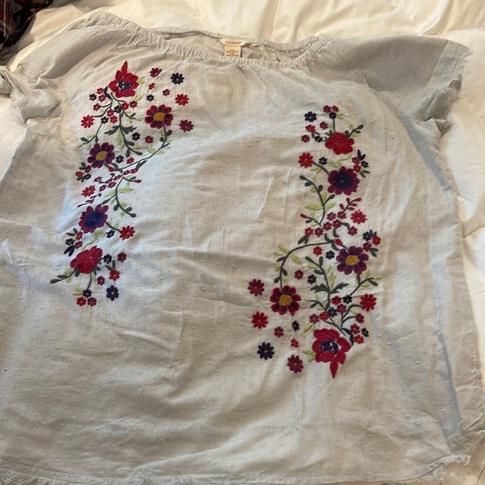 Sundance light grey top size L